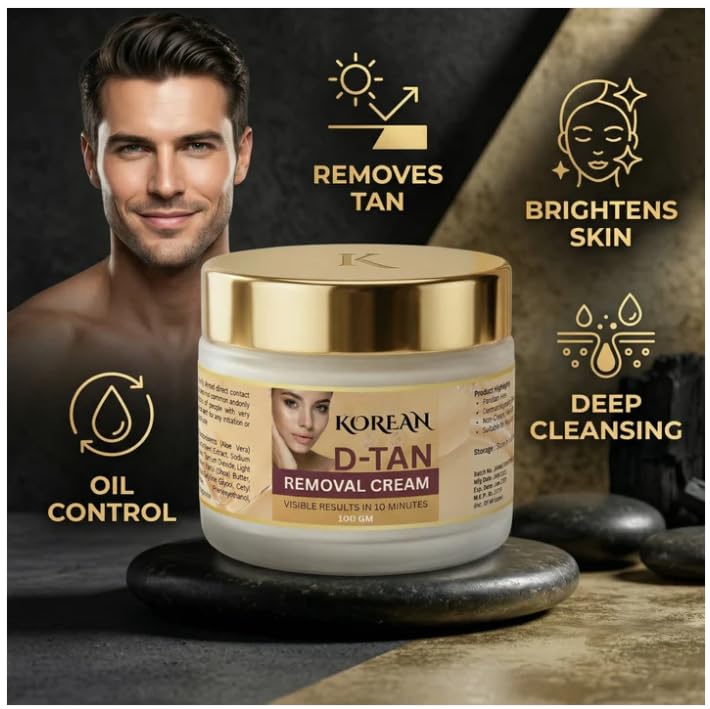 Korean D-Tan Removal Cream 100g (Pack Of 2)