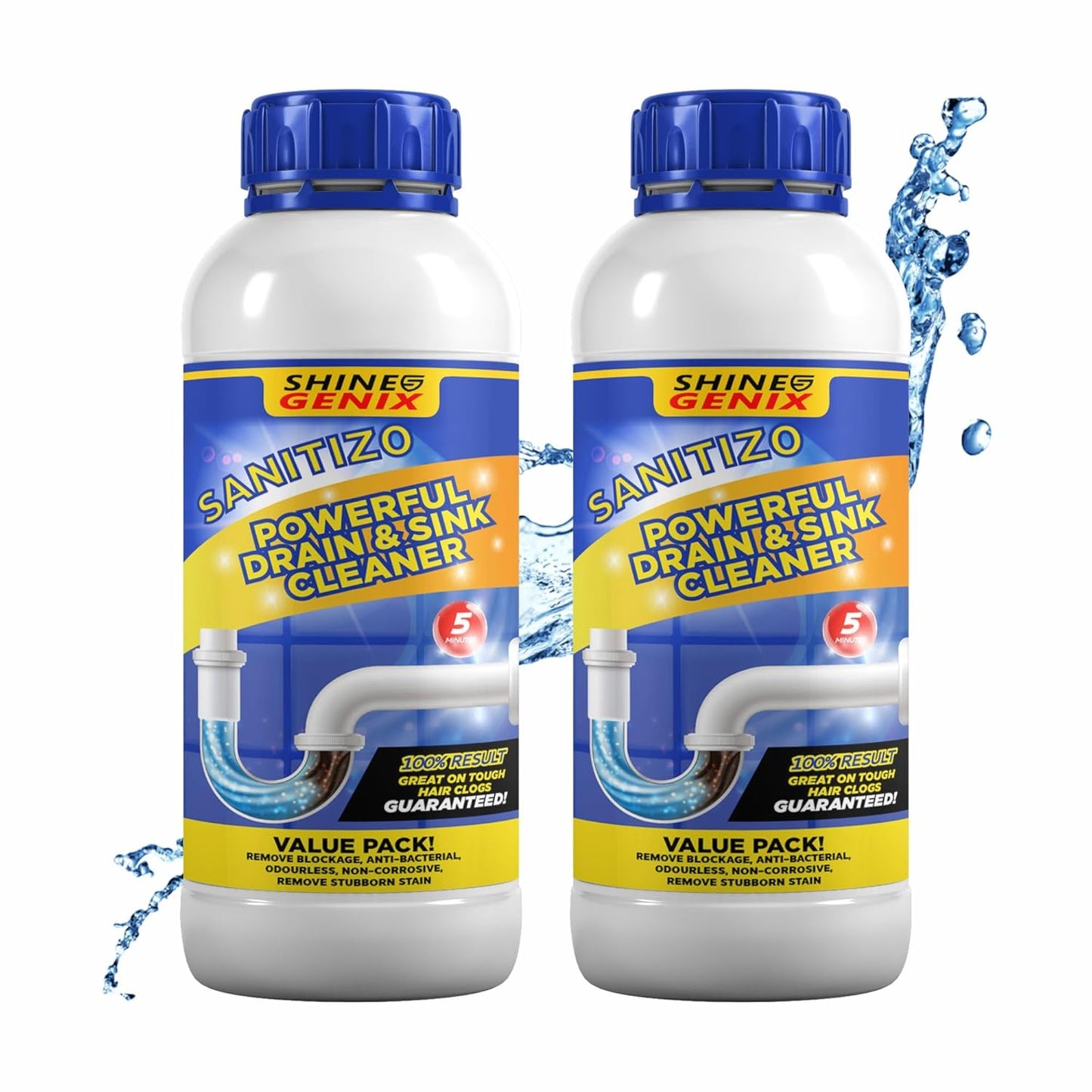 Powerful Drain & Sink Cleaner 100gms (Pack Of 4)